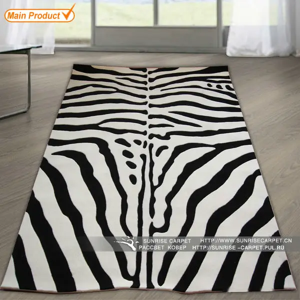 Acrylic Striped Carpet Without Backing Buy White And Black Striped