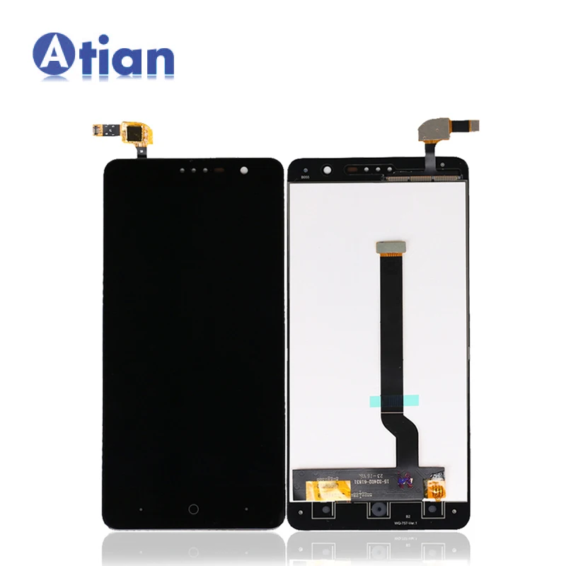

For ZTE Grand X4 Display Screen Touch Panel Front Outer Glass Screen Digitizer Assembly Z956 lcd, Black