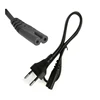 0.6M 2ft 2-Prong Pin AC EU Power Supply Cable Cord High Quality Lead Wire Power Cord For Desktop Laptop