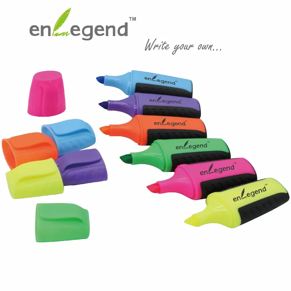Good Quality Highlighter Marker Pen Fluorescent Color Highlighter