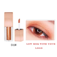 

Wholesale cosmetics makeup 8 colors shimmer eye shadow waterproof liquid glitter eyeshadow