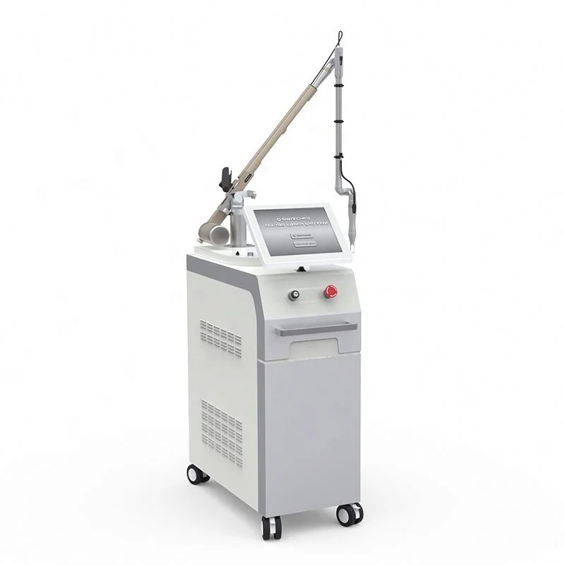

1064 nm / 532nm varicose veins laser treatment pigments tattoo removal nd yag laser machine prices, Red white/ gray white