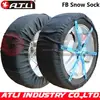 Hot selling quick mounting polyester fibre FB auto snow sock