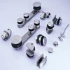 Tempered Glass Sliding Barn Door Hardware/Door Roller for Sliding Door/Heavy Duty Sliding Door Roller for Glass Door accessories