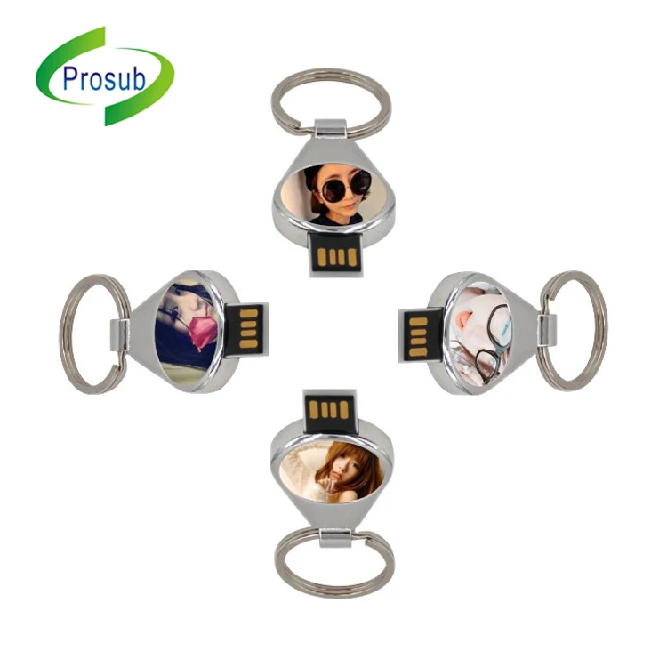 Custom Sublimation Round Stick USB Drive 1GB Cheap Flash Disk - ANKUX.COM