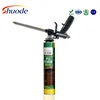 well distributed 750ml white expanding pu foam scrap for gap filling