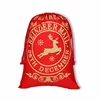 Christmas Large Sacks Santa Stocking Gift Sack Express Delivery Present Bag Red Drawstring Gift Bag Large Size