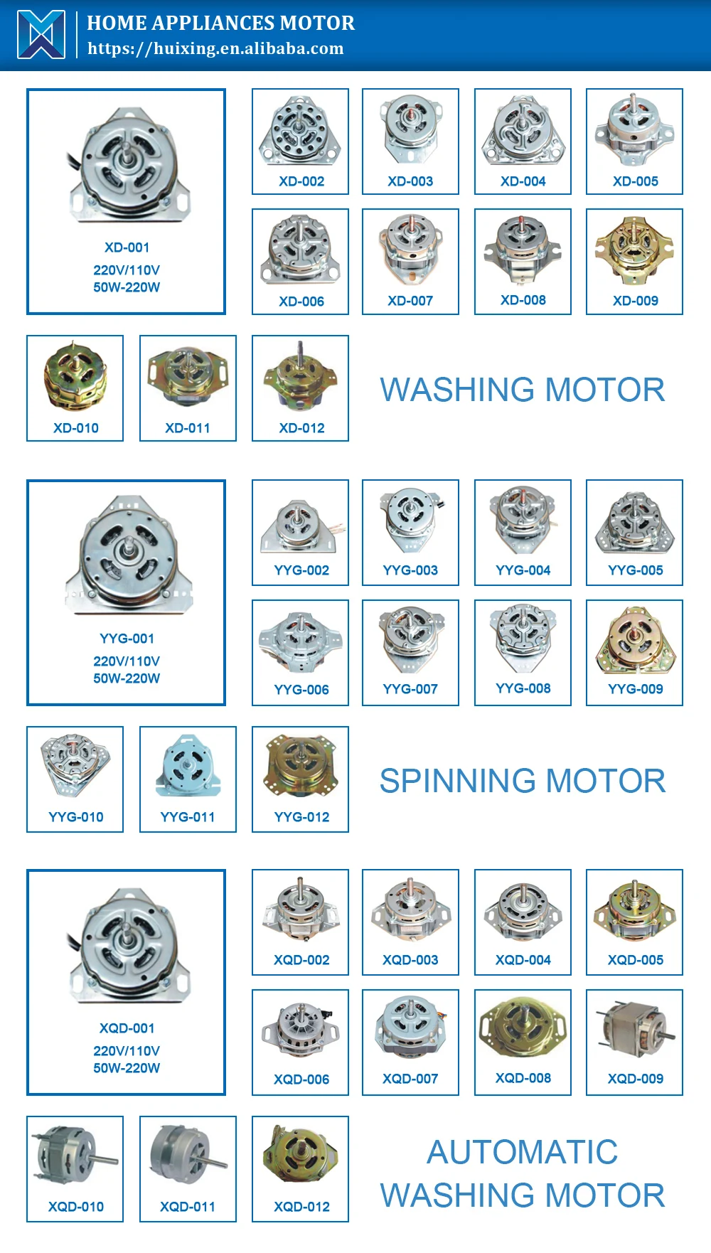 High Quality Automatic Xqd008 Washing Machine Motor For Washing