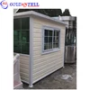 wireless power outlet waterproof material prefab house design colorful Modular Guard Booth