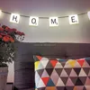 Official Retro LED compound lighting String Scrabble Letters Hanging Light