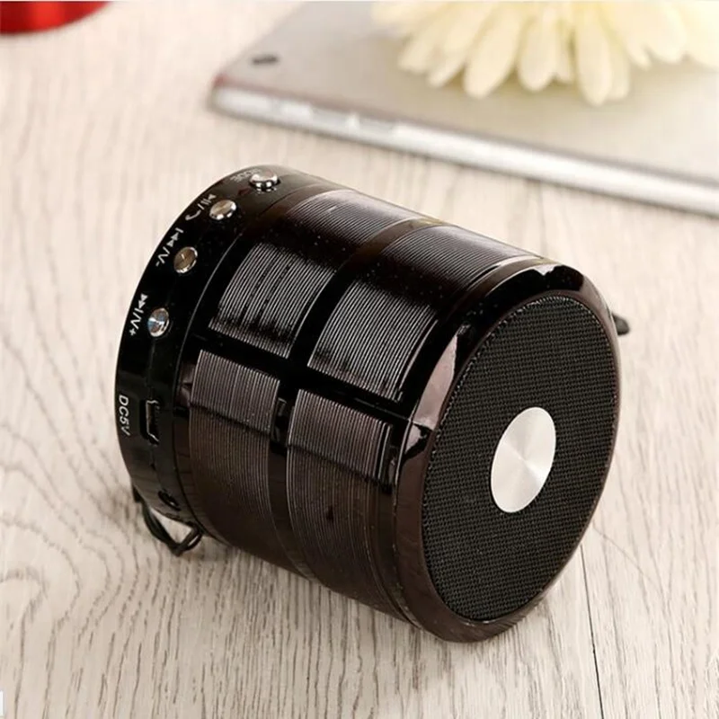 
Hot sale mini wireless portable blue tooth speaker WS887 stereo subwoofer with FM TF card play for phone 