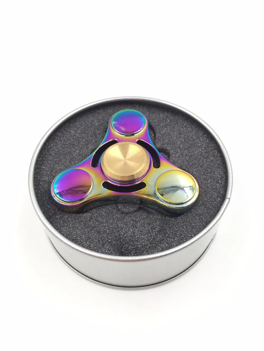 Metal Brass Fidget Spinner With Slew Time 4 Minutes Finger Spinner ...