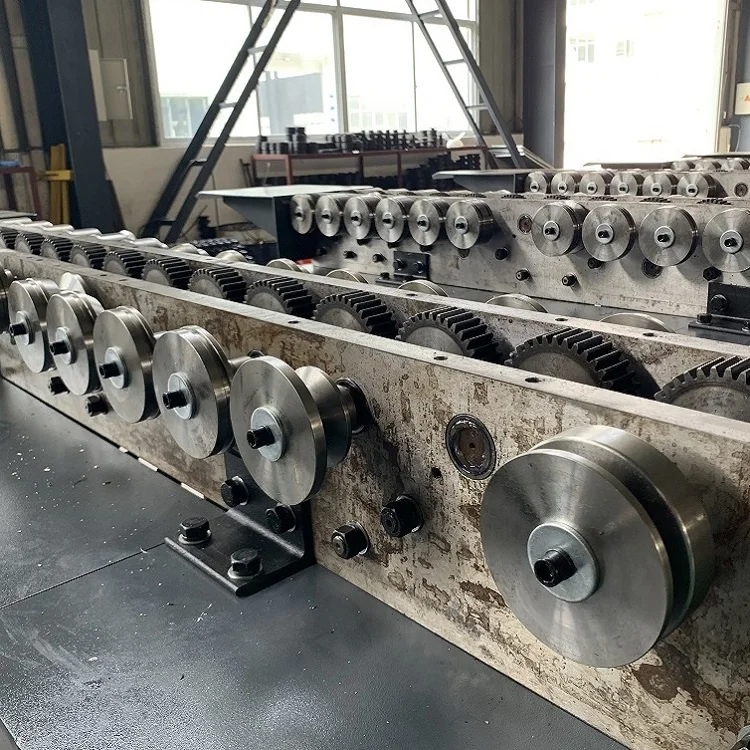 
Good quality Air duct machine and flange forming making machine for square pipe 