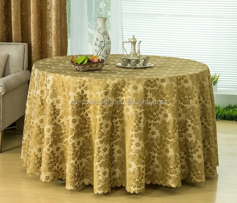 Gold On Gold Damask 120 Inch Round Tablecloth Buy Damask Tablecloth
