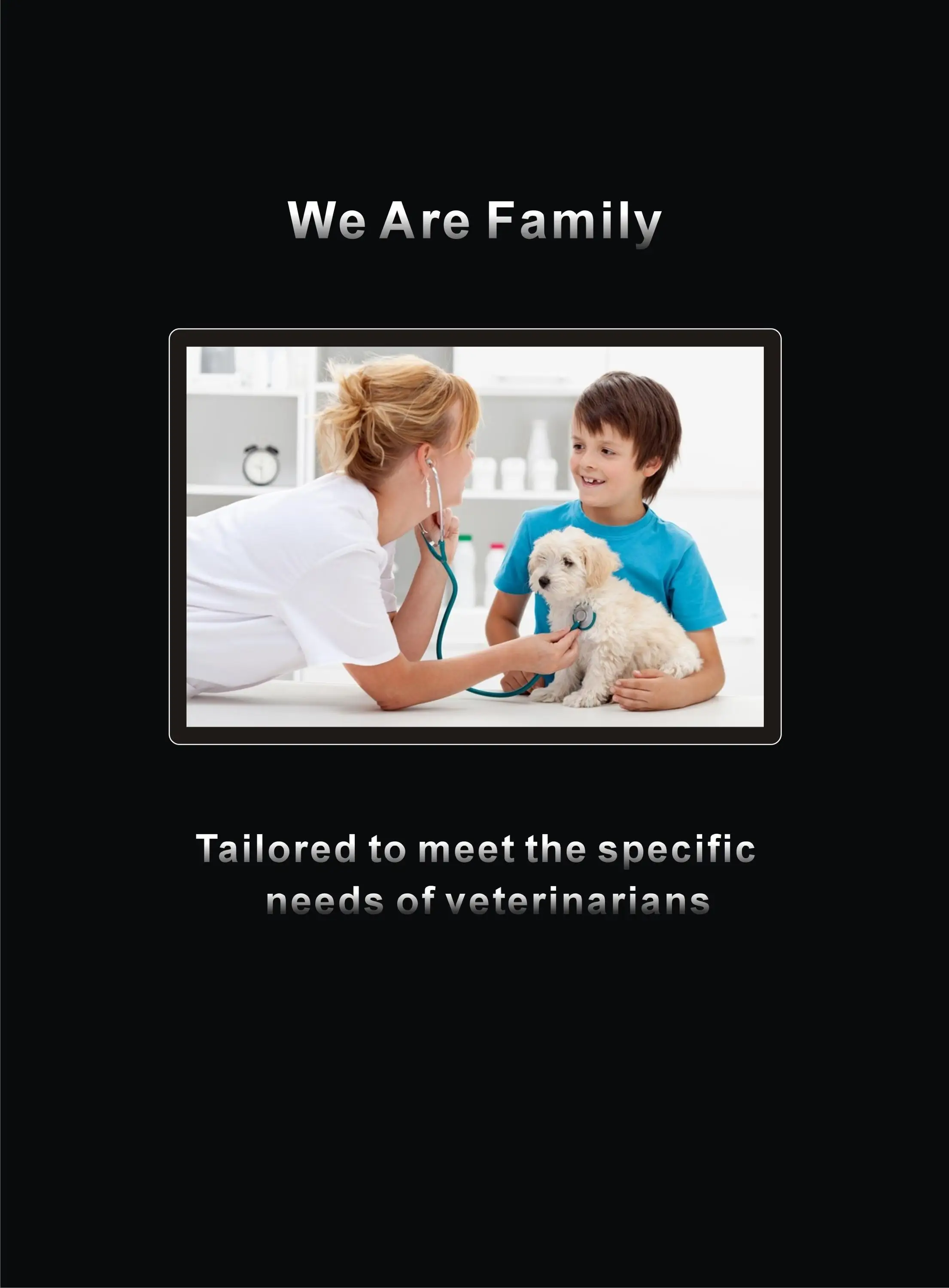 12inch Led Screen Portable Electric Diagnostic Apparatus Veterinary Animal Monitor