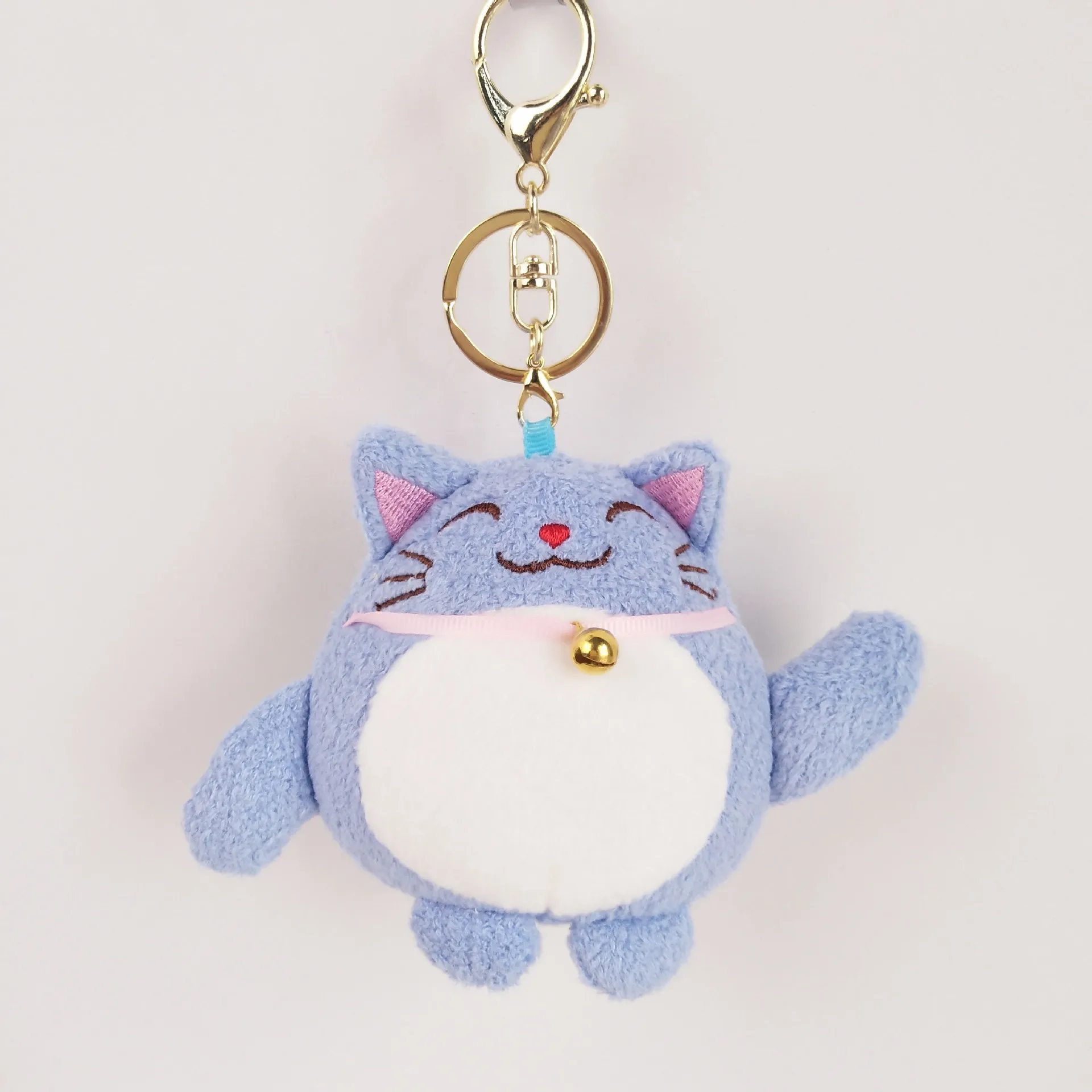 llavero gato peluche