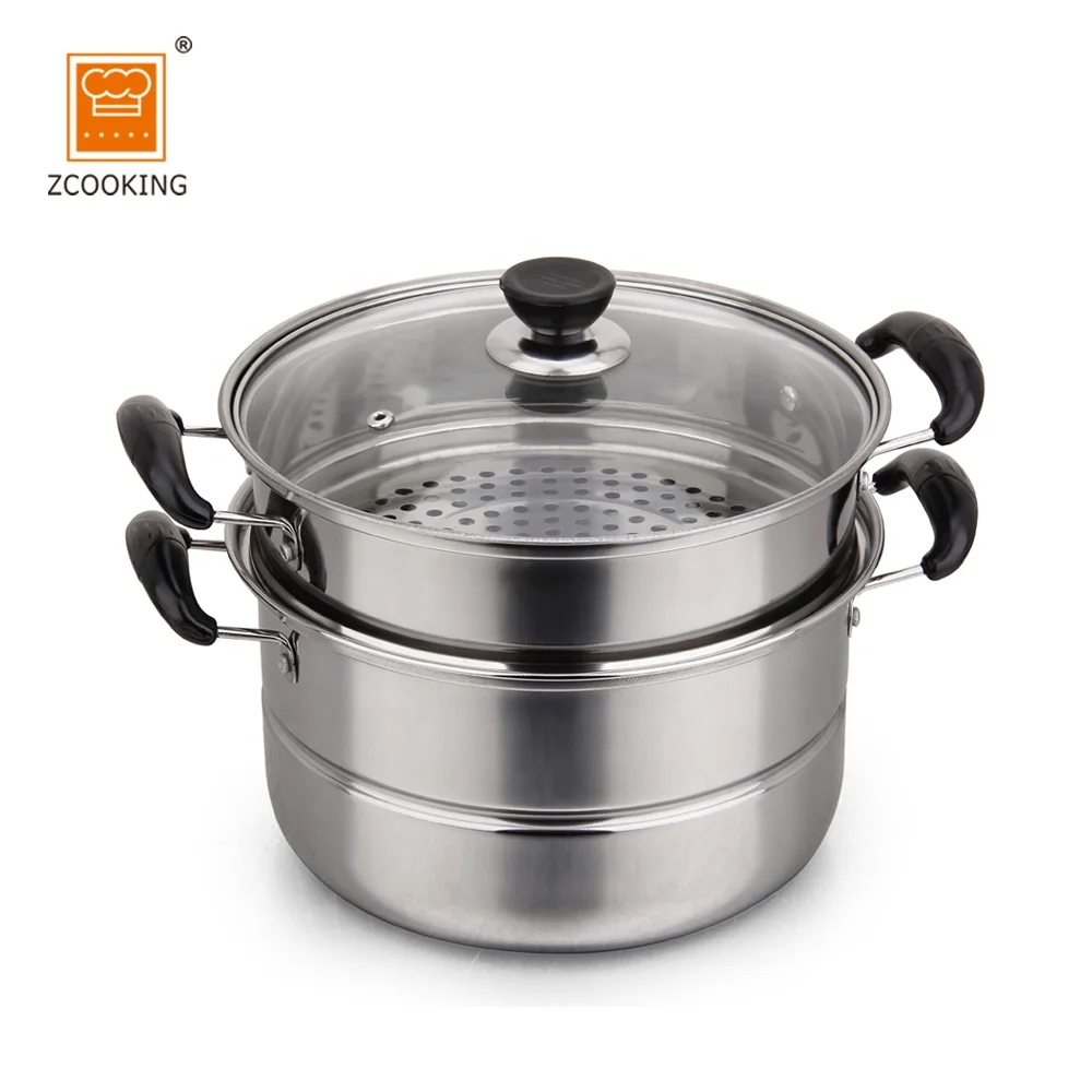 

Portable Multi-function Stainless Steel Food Display Steamer Pot