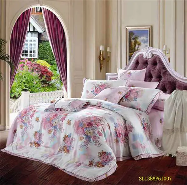 100 Modal Elegant Bed Sheet Quilt Cover Bedding Set Buy Elegant