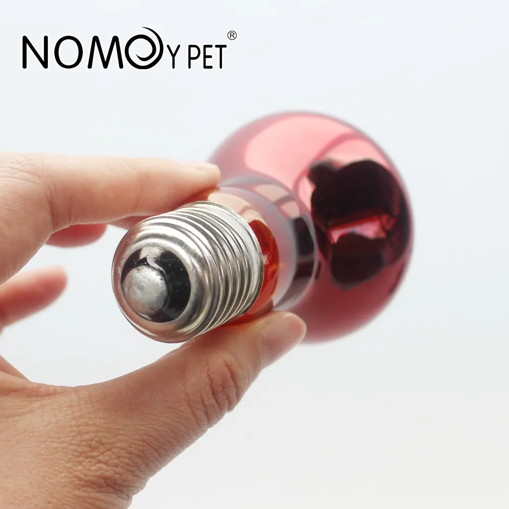 Nomoy Pet Best Quality Reptile Red Bulb Reptile Light Infrared Heating