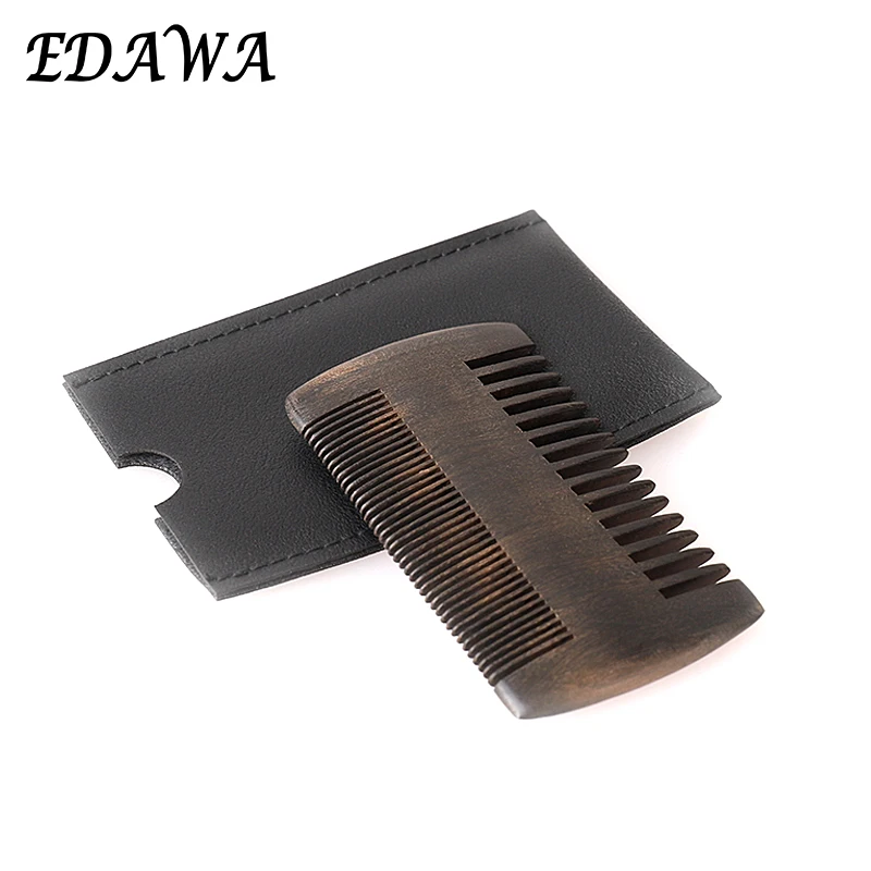 Beard Comb And Brush Set Men's Wooden Beard Shaping Tool Perfect Facial