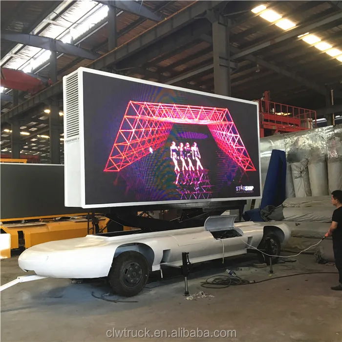 Outdoor P6 Led Panel Screen Mobile Led Display Trailer Hot Sale In Saudi Arabia - Buy Mobile Led 