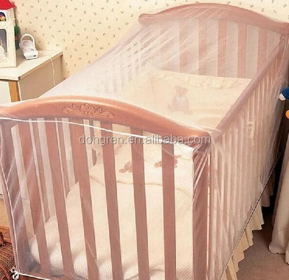 New Baby Cot Bed Crib Mosquito Net Nursery Room Protect Child Boy Girl