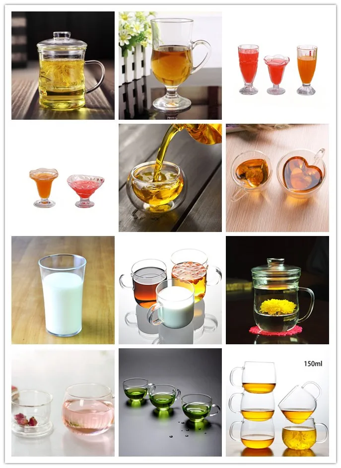 borosilicate glass cup