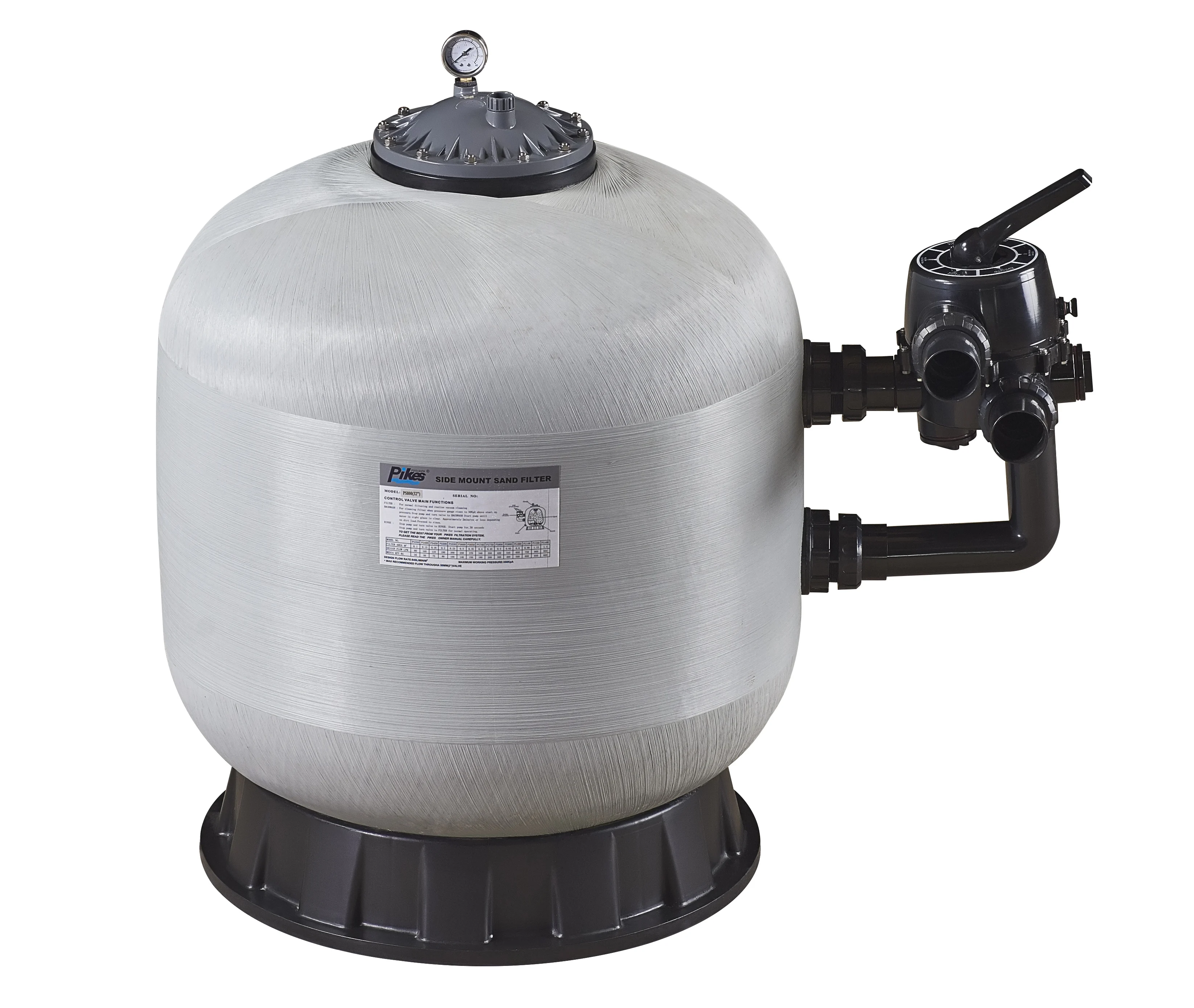 Ps900 Swimming Pool Filtration Side Mount Fiberglass Sand Filter - Buy ...