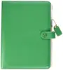 a5 leather ring binder planner file holder journal printing custom notebook
