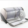 plastic CD Storage Box CD Tray Holds 60 pcs CD Case bag for Media Shelf Storage & Organization