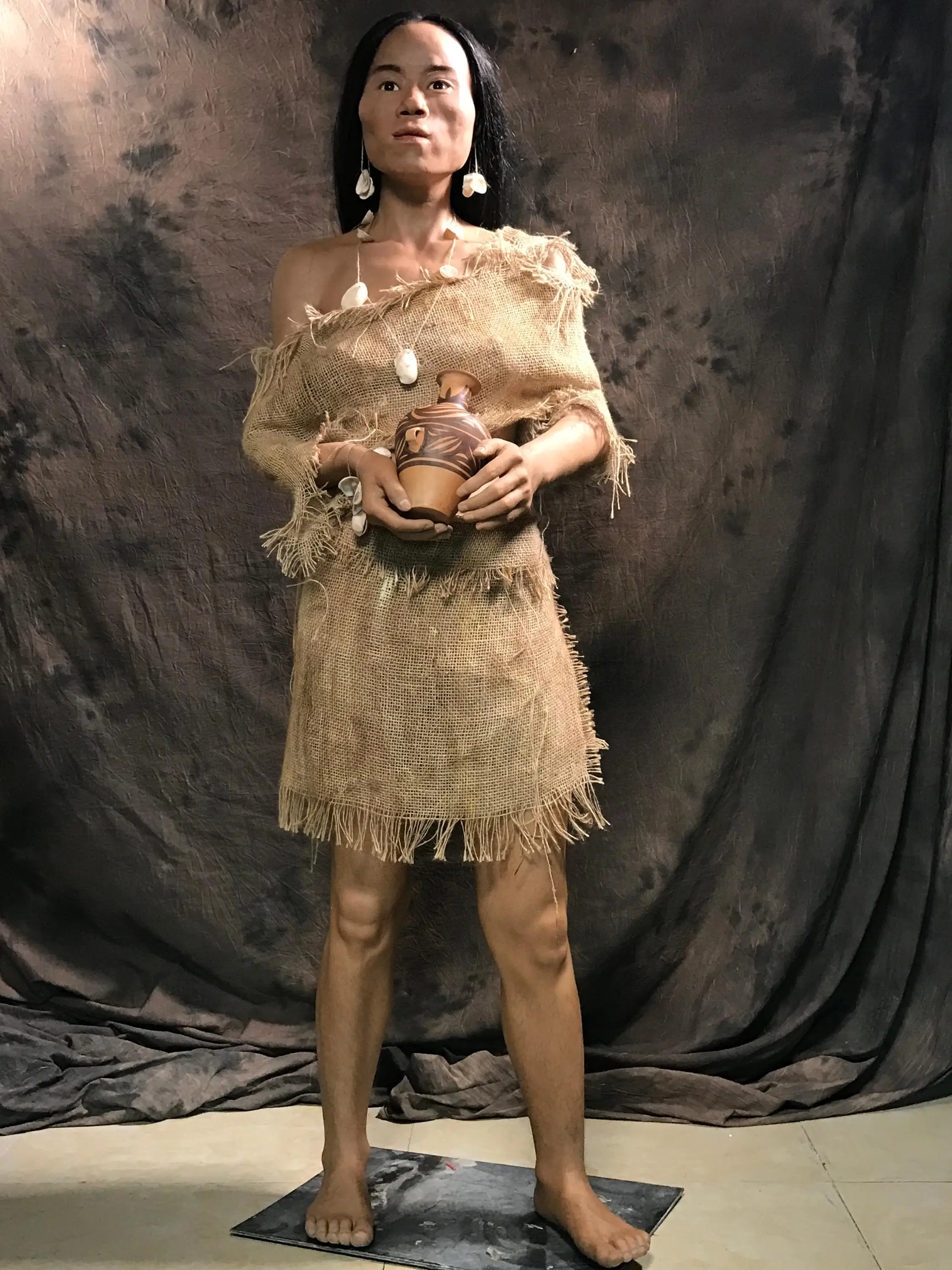 专业手工博物馆展示定制原始的生活大小蜡像