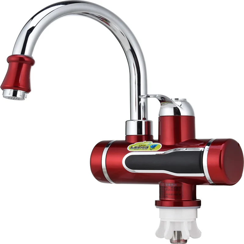 
High Speed Instant electric heating faucet kitchen sink cold and hot mixed water tap <span style=