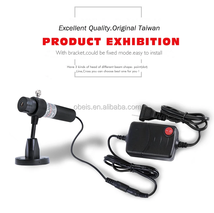 High Quality 1w Red Powerful Laser Light Positioner For Sewing Machine