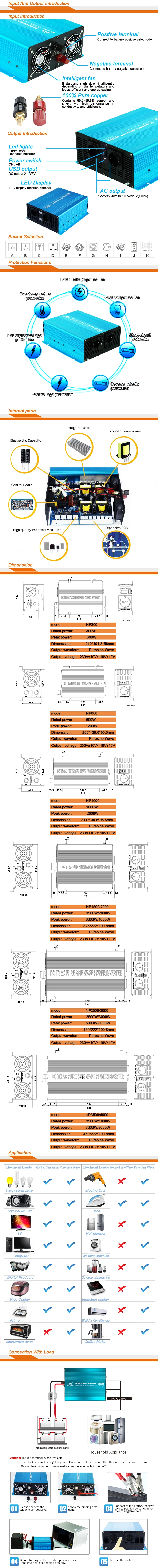 pure sine wave power inverter