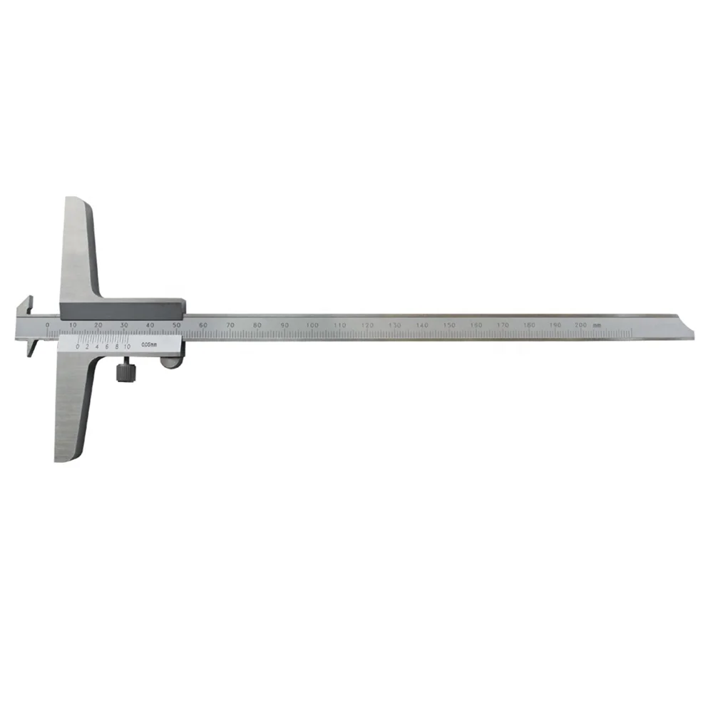 Vernier Depth Caliper With Double Hook stainless Buy Vernier Depth