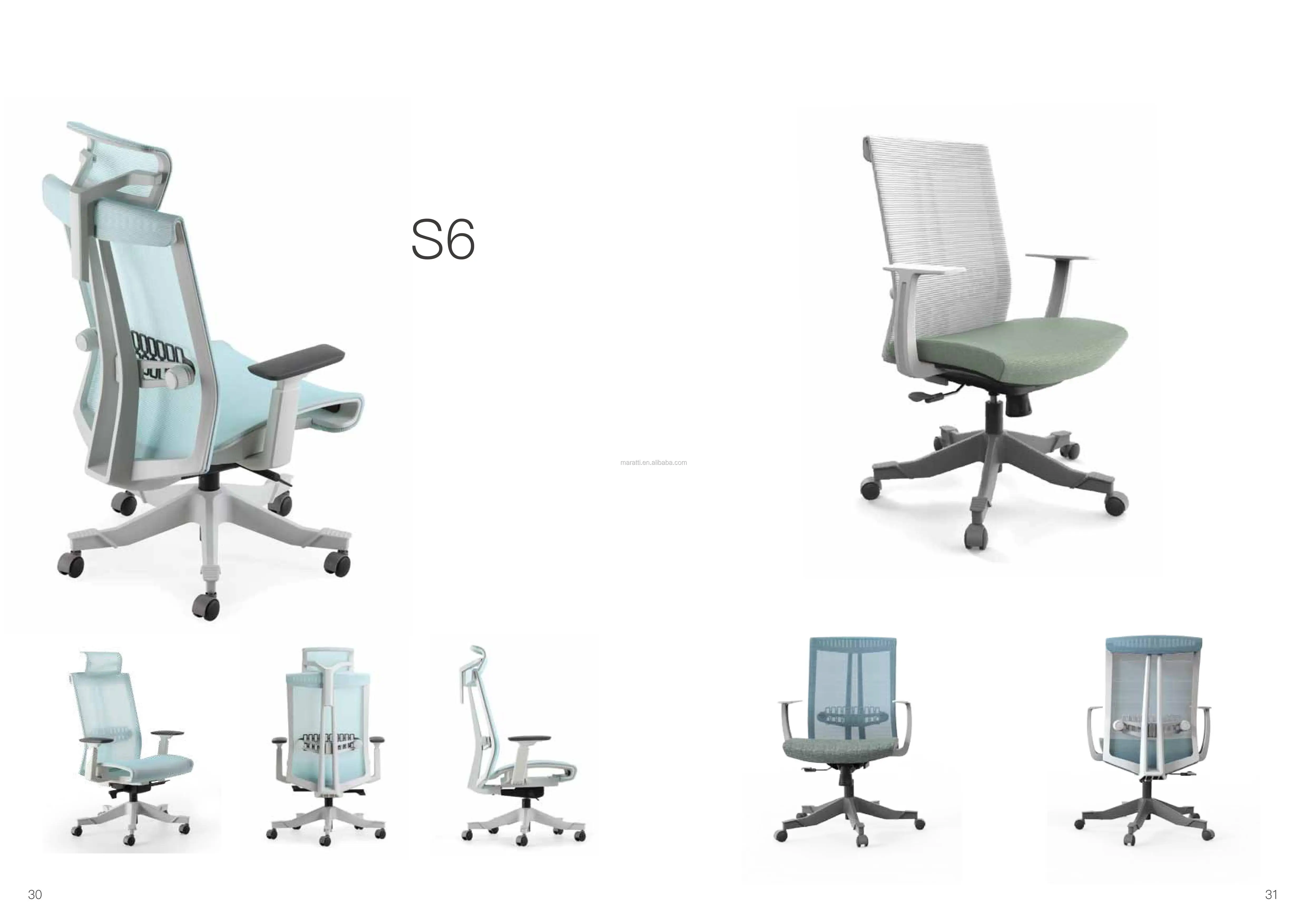 BIFMA high back conference mesh office chair