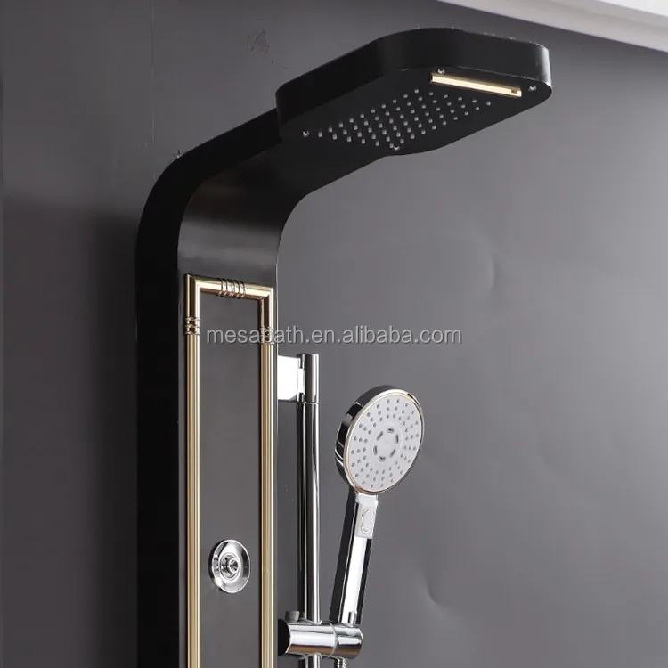 Stainless Steel Wall Mounted Luxury Shower Panels Buy Shower Panels 