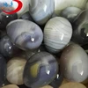Wholesale 100% natural agate jade eggs set grey agate yoni eggs for kegel exercise