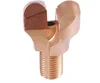 PDC two wing/three wing rock bolt drill bit/internal and external thread rock bolt drill bit