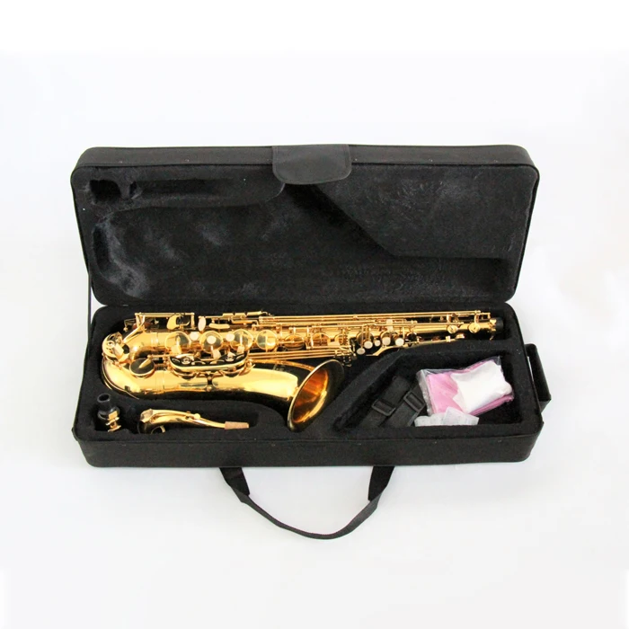 

Gold Lacquer Cheap Price Tenor Saxophone Professional