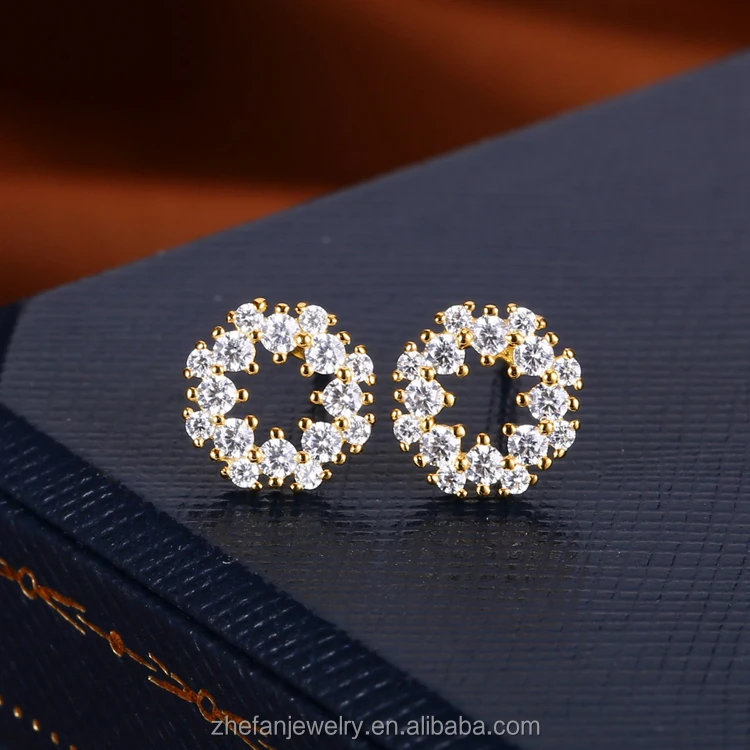 New Model Earrings Simple Letter Stud Earring Women Accessories Buy