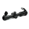 1-4x riflescope for airsof gun shockproof illuminated long range shooting riflescope