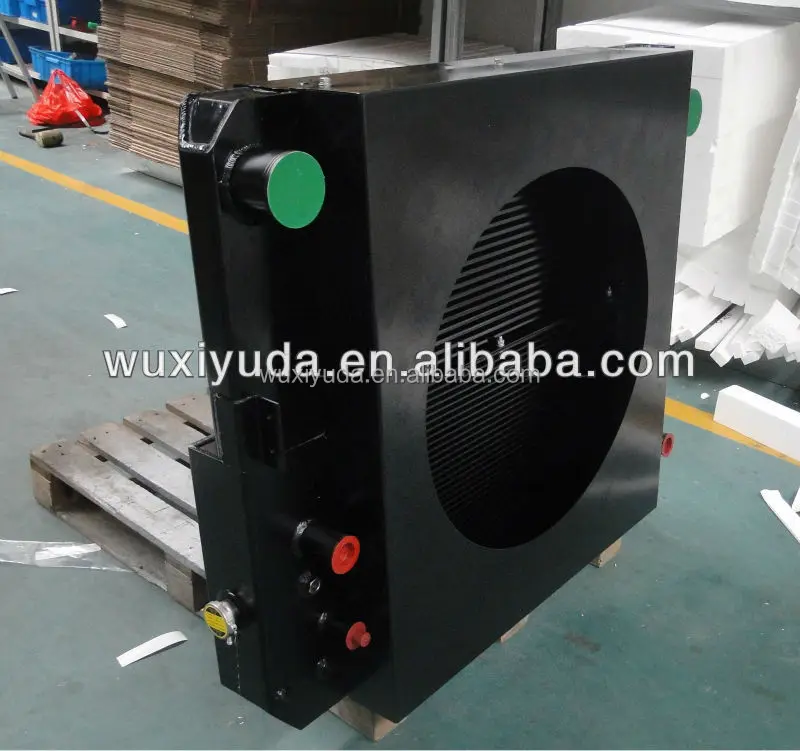 
Aluminum Plate Fin Aftercooler Heat Exchanger Radiator Aftercooler for Screw Air Compressor B8356 