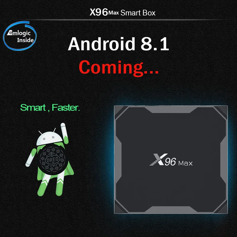 X96 H96 T96 Max TX3 T9 Android8.1 TV Box 4GB 32GB 64 GB Model set top box