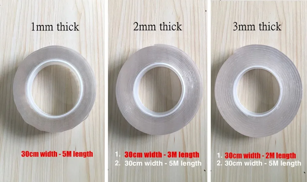 2018 Kickstarter Silicone Super Sticky Gel Pad Adhesive Grip Tape In