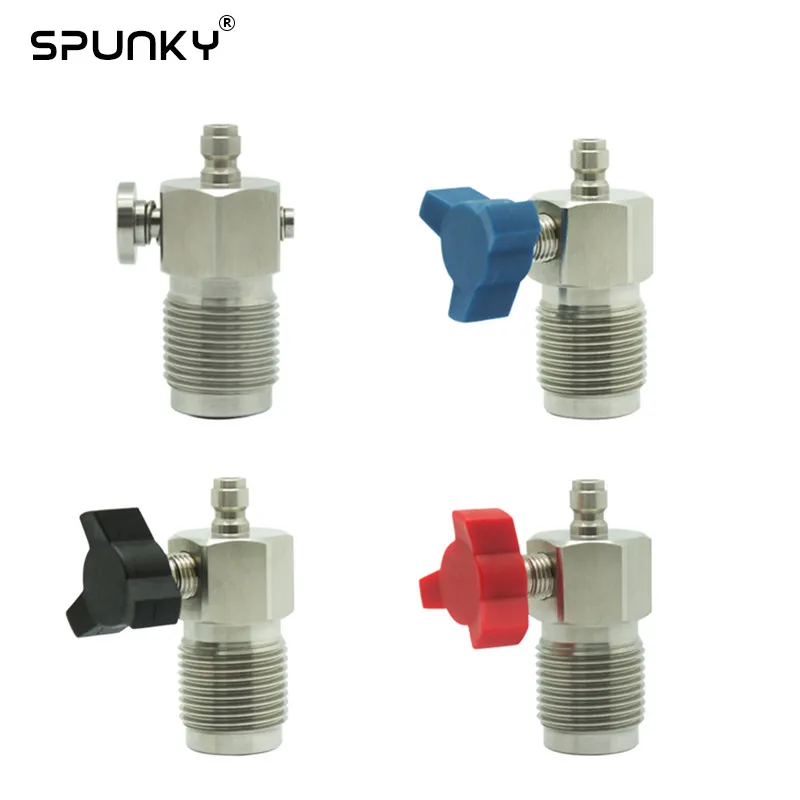 New Paintball Pcp Hpa Fill Station Adapter 300bar Din Valve G5/8 With