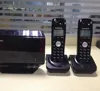 2 handsets KX-TW502 long range cordless phone with sim card slot
