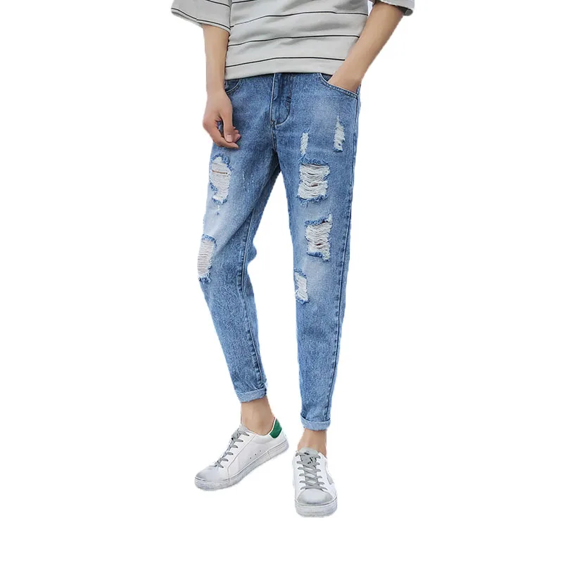 

Wholesale Plain Jeans From China Stylish Jeans Pants For Boys, Customized color