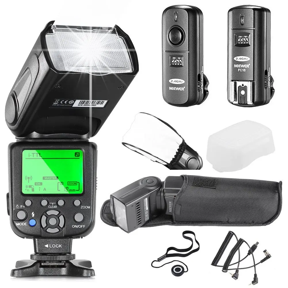 Buy Neewer® NW660III iTTL HSS Flash Speedlite Kit for Nikon DSLR
