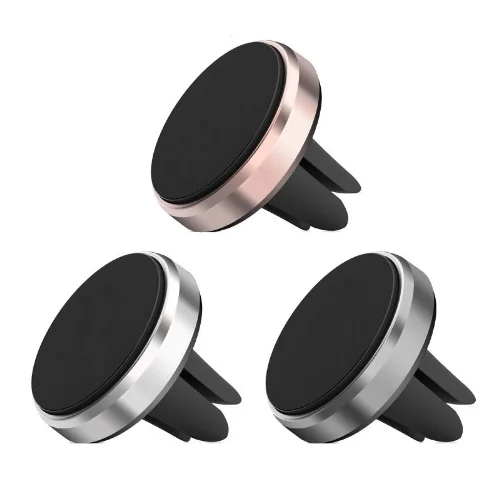 

Universal Car Holder Magnetic Air Vent Mount Dock Mobile Phone Holder, Black